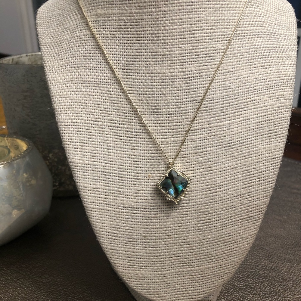 Kendra Scott Kacey Necklace- Abalone